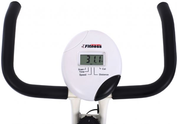 Fitness world Exercise bike, White,CF-917A