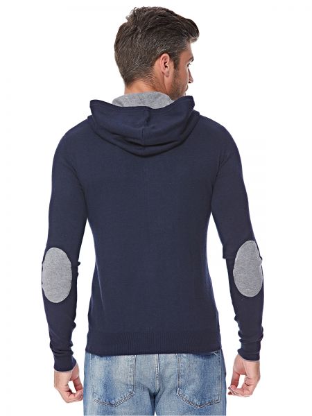 U.S. Polo Assn. Zip Up Hoodie for Men - Navy Blue