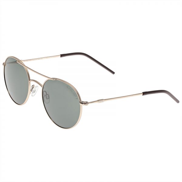 U.S. Polo. Assn. Round Unisex`s Sunglasses, USPA793GOLD - 52 -21 -140 mm