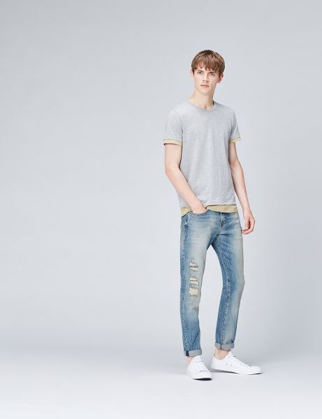 FIND Slim Fit Jeans For Men - Blue