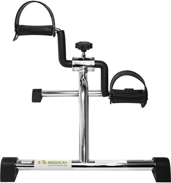Arm and Leg Exerciser Pedal Exercise Portable Bike Mini Exercise Bike for Physical Therapy
