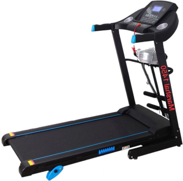 MARSHAL FITNESS Daily Exercise Treadmill With Preset Exercise Program for Health and Fitness-BXZ-1450-4