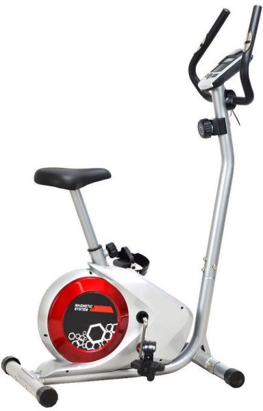 Marshal Fitness White Exercise Pedal Bike
