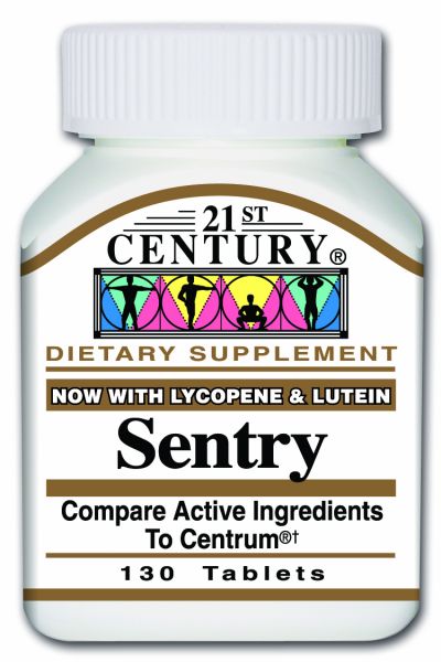 21st Century Sentry Multivitamin & Multimineral Supplement, 130 Tablets