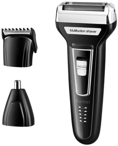 3 in 1 Electric Razor Men Beard Trimmer Rechargeable Waterproof Shaver Professional Cordless Hair Clippers Nose Hair Trimmer Grooming Set