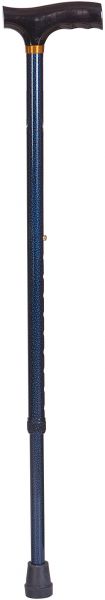 DMI Lightweight Aluminum Walking Cane with Derby-Top Handle, Floral