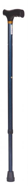 DMI Lightweight Aluminum Walking Cane with Derby-Top Handle, Floral
