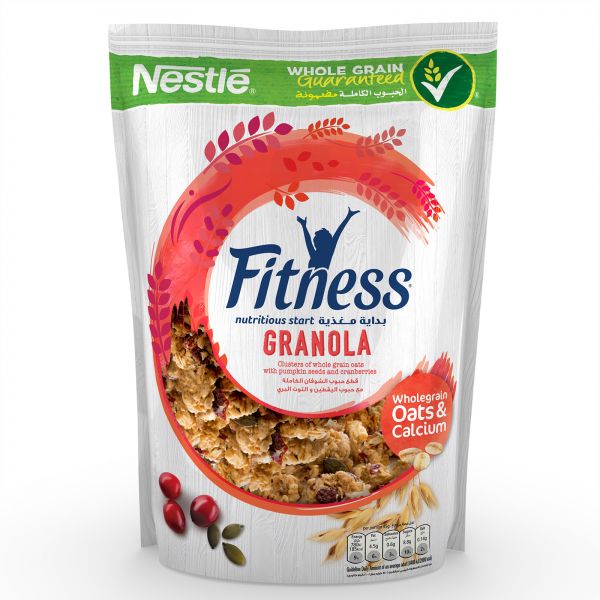Nestl? Fitness Granola Cranberry Cereal Bag - 450 gm