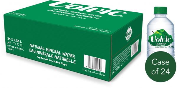Volvic Natural Mineral Water 24 x 330ml