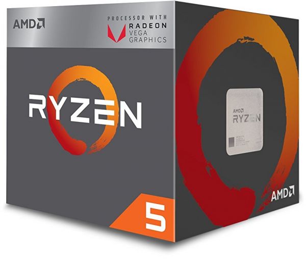 AMD Ryzen 5 2400G Processor with Radeon RX Vega 11 Graphics