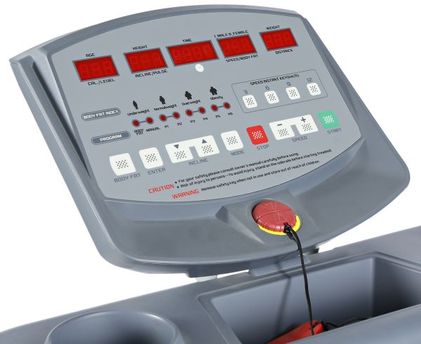 TA Sport Sx20-25 1.5HP Treadmill, Gray