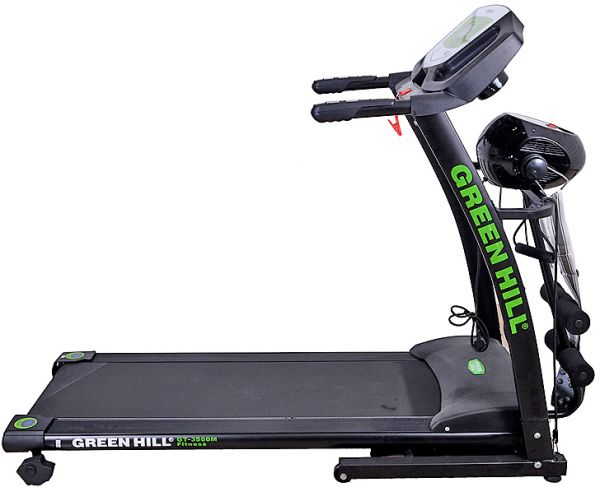 Green Hill Motorized Treadmill With Massager GH, GT-3500M