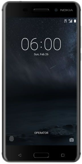 Nokia 6 Dual Sim - 64GB, 4GB RAM, 4G LTE, Matte Black
