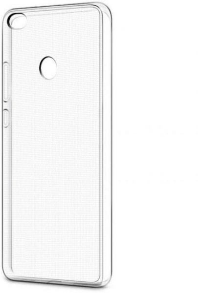Tempered Glass Screen Protector & Silicone Case Cover For Xiaomi Mi Max/ Mi Max Pro - Transparent