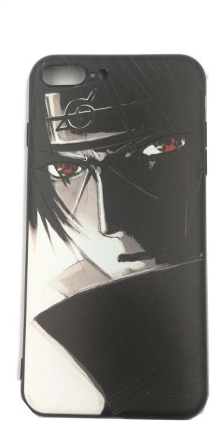 iPhone Case Cover for iPhone 7 Plus & 8 Plus - Japanese Comics Naruto Character Itachi Uchiha Design