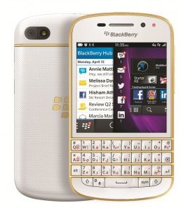 BlackBerry Q10 - 16GB, 4G LTE, WhiteGold