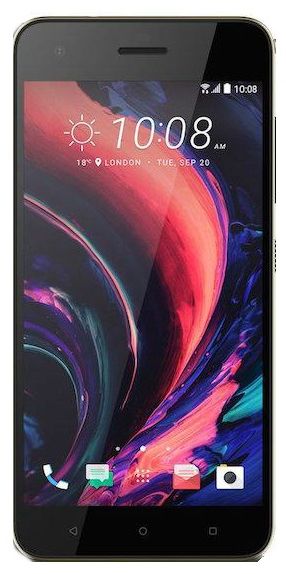 HTC Desire 10 Pro Dual Sim - 64GB, 4GB RAM, 4G LTE, Stone Black