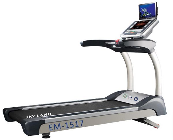 SKYLAND Commercial Treadmill, Black/Silver