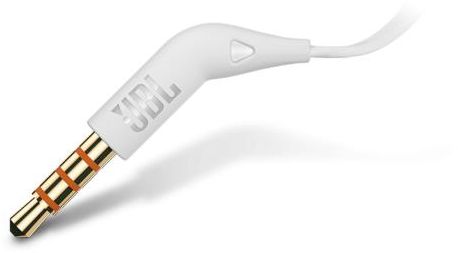 JBL In-Ear Headphones, White - T110